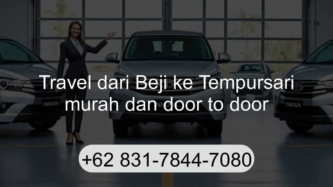 Travel Beji Tempursari