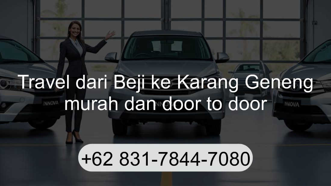 Travel Beji Karang Geneng