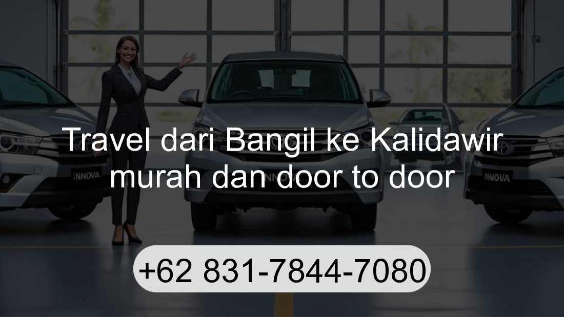 Travel Bangil Kalidawir