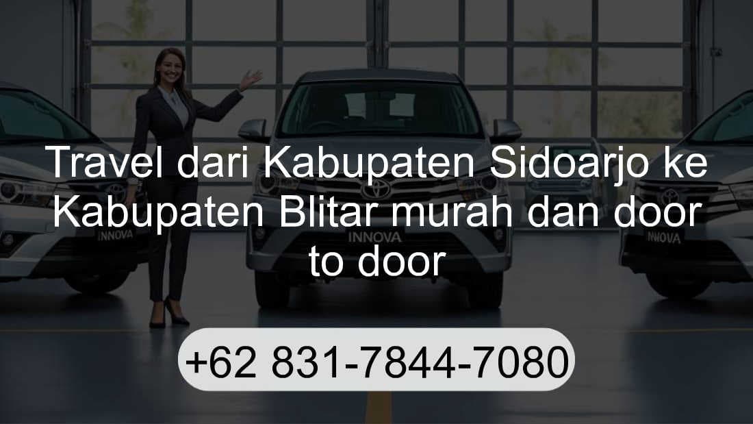 Travel Kabupaten Sidoarjo Kabupaten Blitar