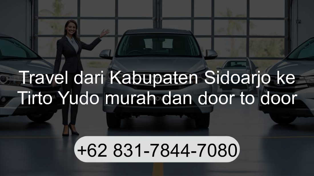 Travel Kabupaten Sidoarjo Tirto Yudo