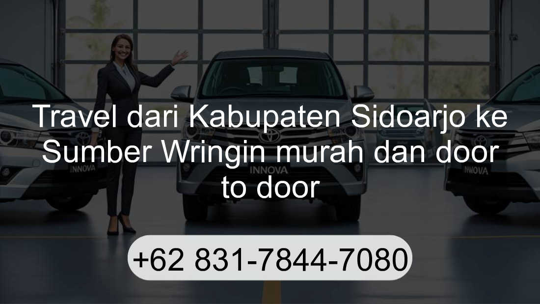 Travel Kabupaten Sidoarjo Sumber Wringin