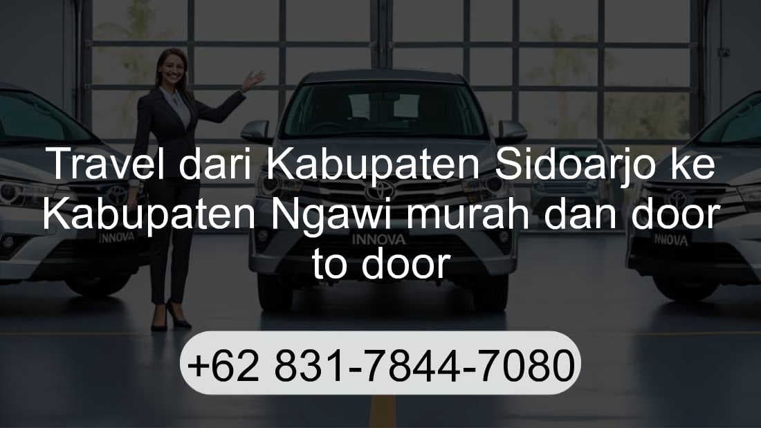 Travel Kabupaten Sidoarjo Kabupaten Ngawi