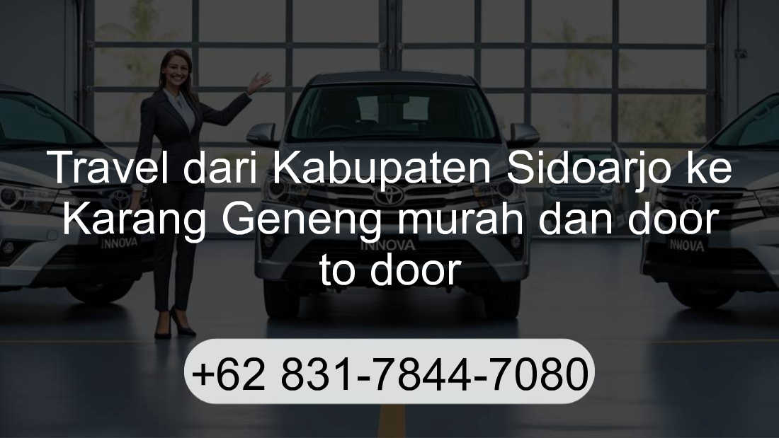 Travel Kabupaten Sidoarjo Karang Geneng