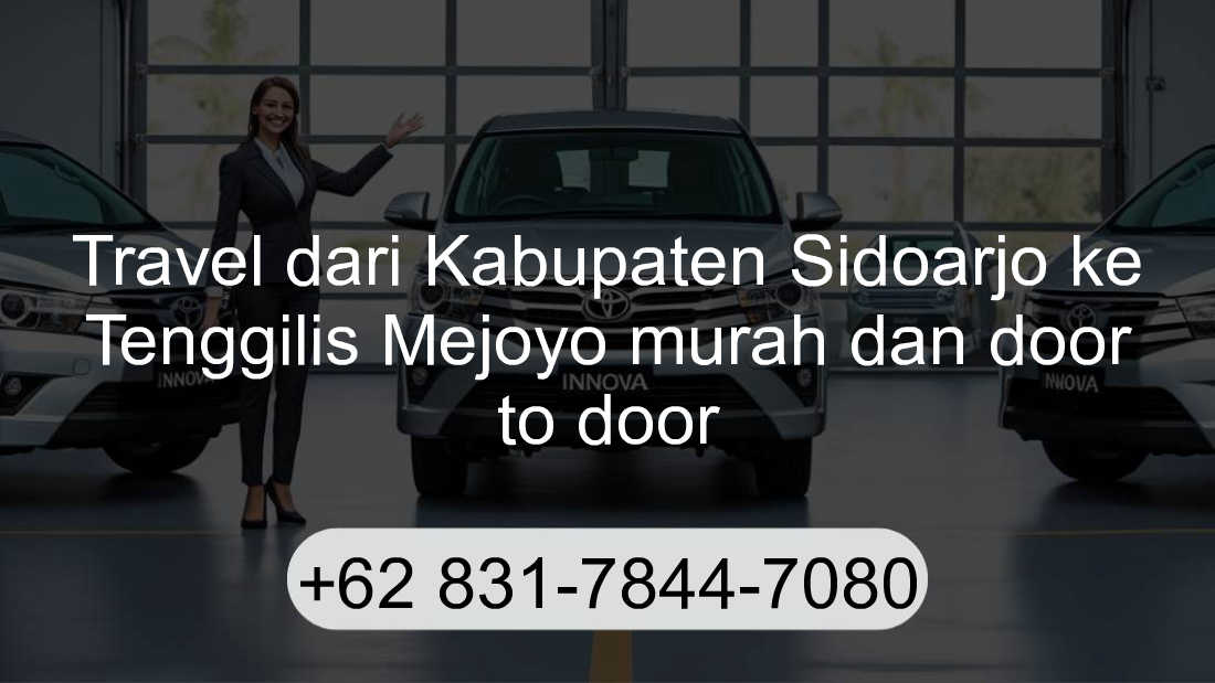 Travel Kabupaten Sidoarjo Tenggilis Mejoyo