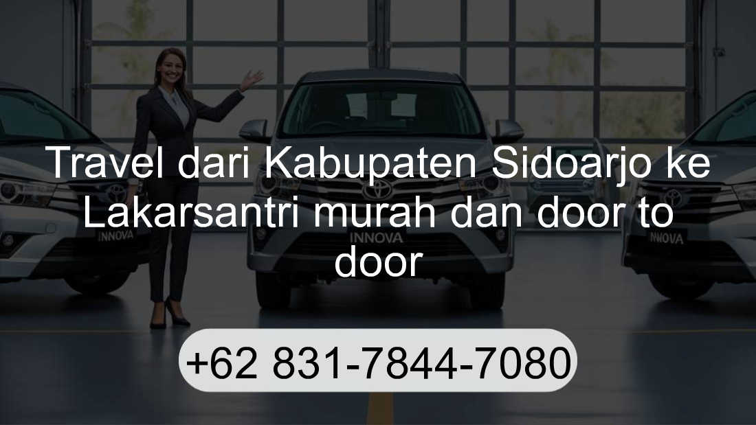 Travel Kabupaten Sidoarjo Lakarsantri