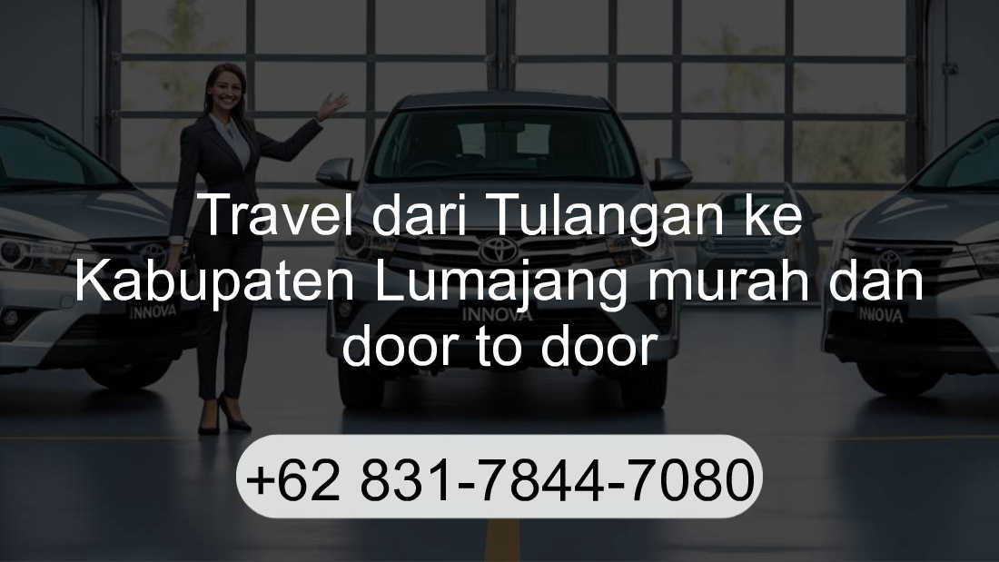 Travel Tulangan Kabupaten Lumajang