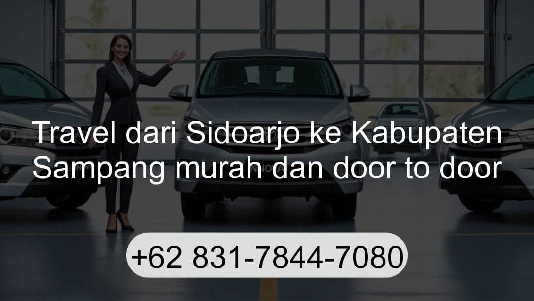 Travel Sidoarjo Kabupaten Sampang
