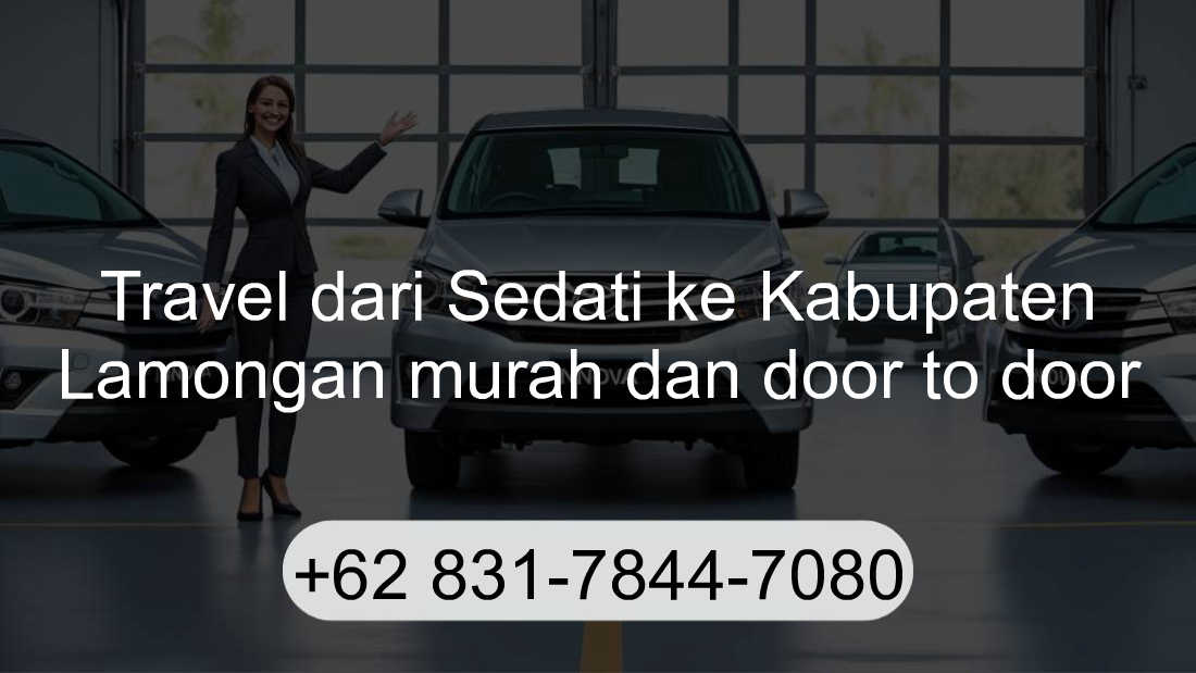 Travel Sedati Kabupaten Lamongan