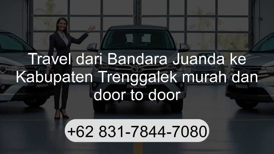 Travel Bandara Juanda Kabupaten Trenggalek