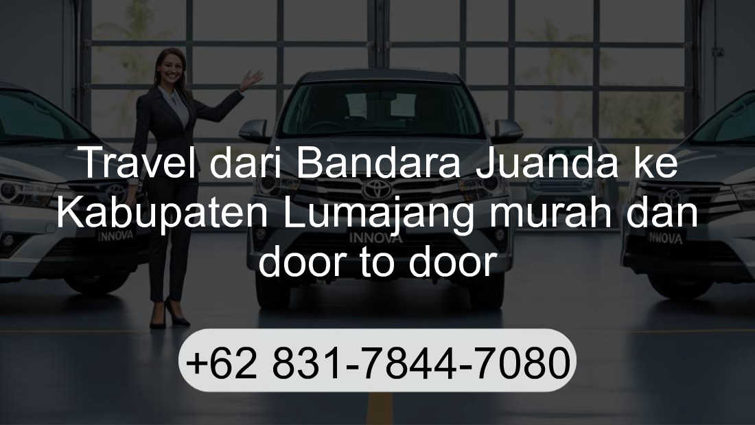 Travel Bandara Juanda Kabupaten Lumajang