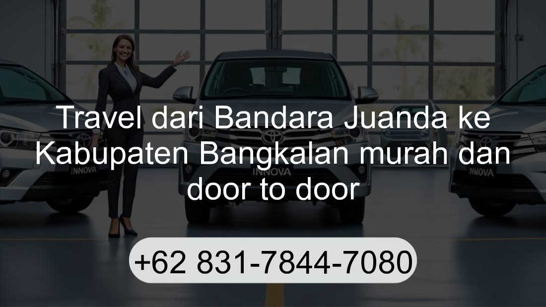 Travel Bandara Juanda Kabupaten Bangkalan
