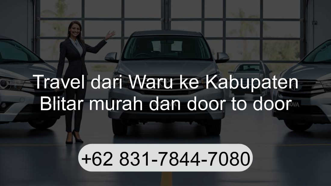 Travel Waru Kabupaten Blitar