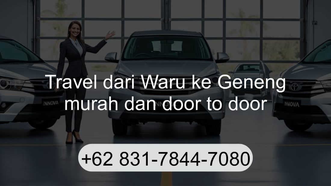 Travel Waru Geneng