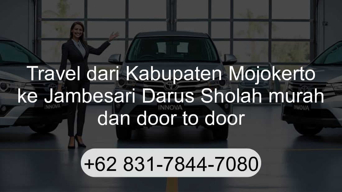Travel Kabupaten Mojokerto Jambesari Darus Sholah