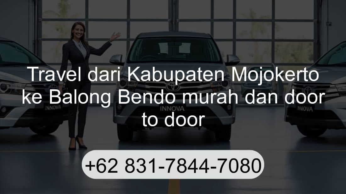 Travel Kabupaten Mojokerto Balong Bendo