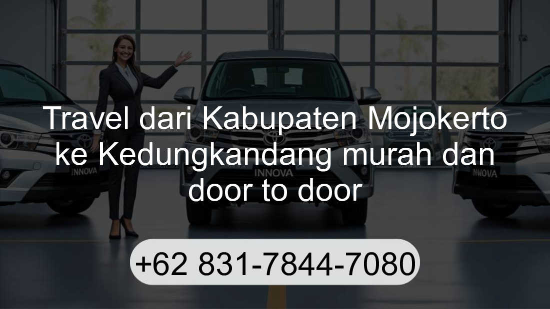 Travel Kabupaten Mojokerto Kedungkandang