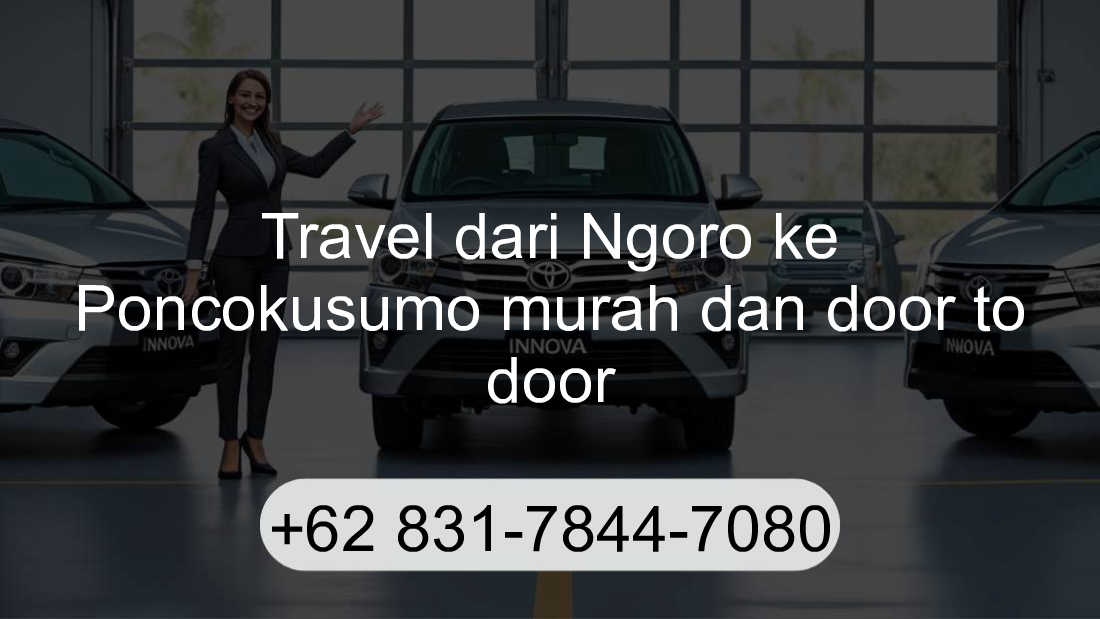 Travel Ngoro Poncokusumo