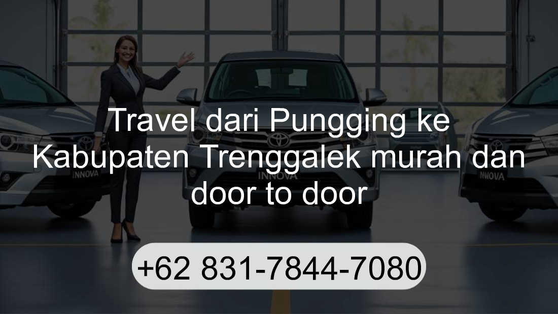 Travel Pungging Kabupaten Trenggalek