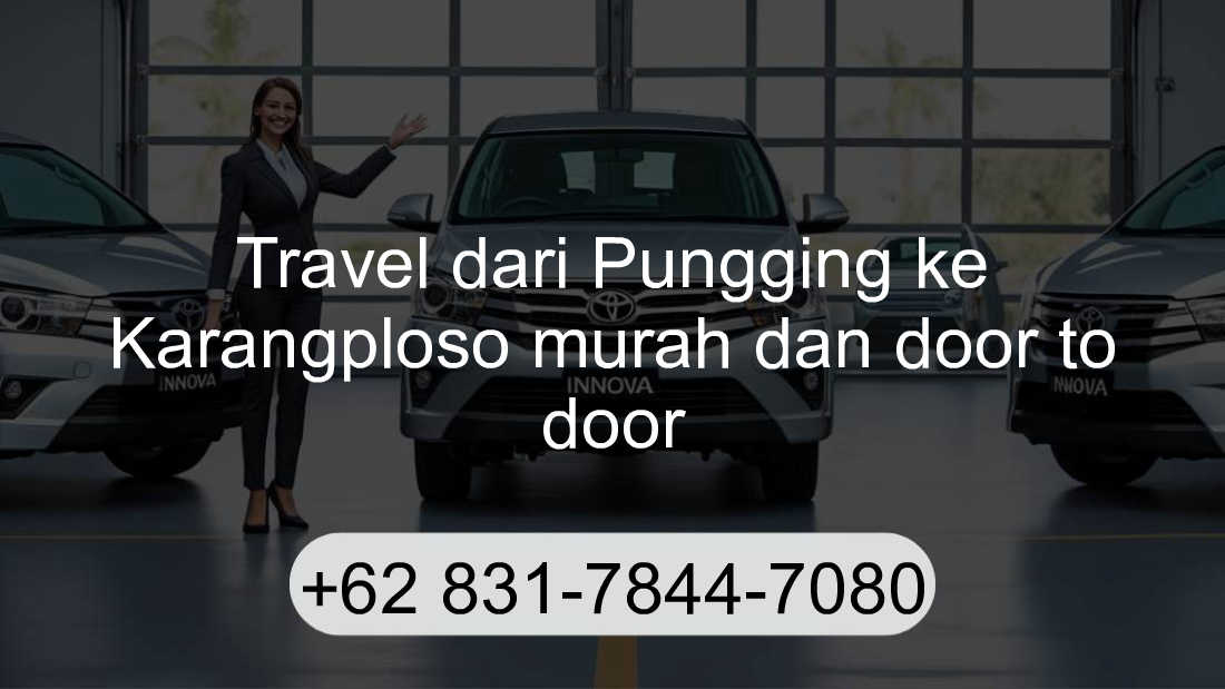 Travel Pungging Karangploso