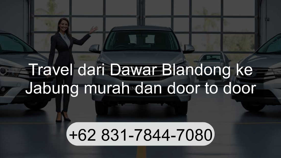 Travel Dawar Blandong Jabung