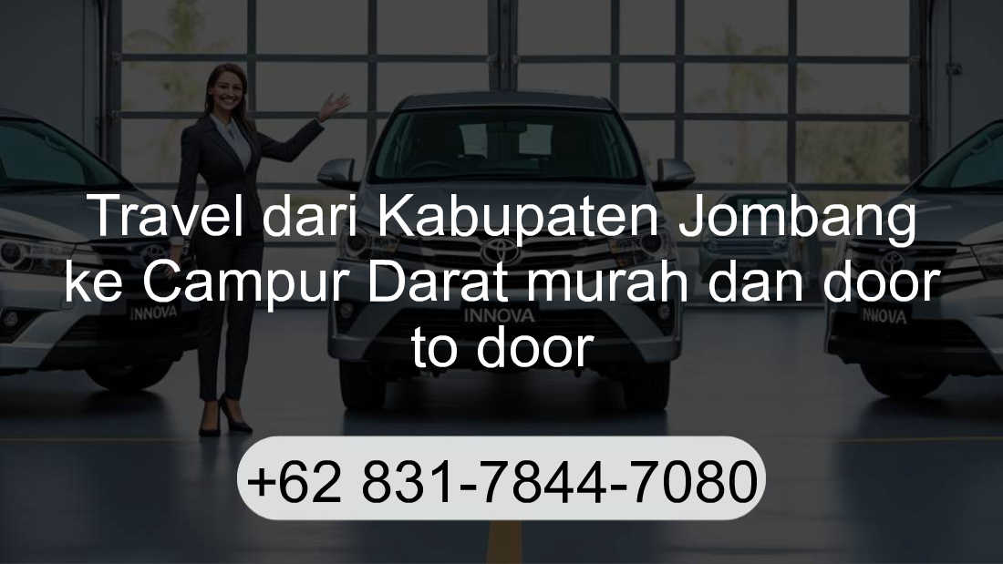 Travel Kabupaten Jombang Campur Darat