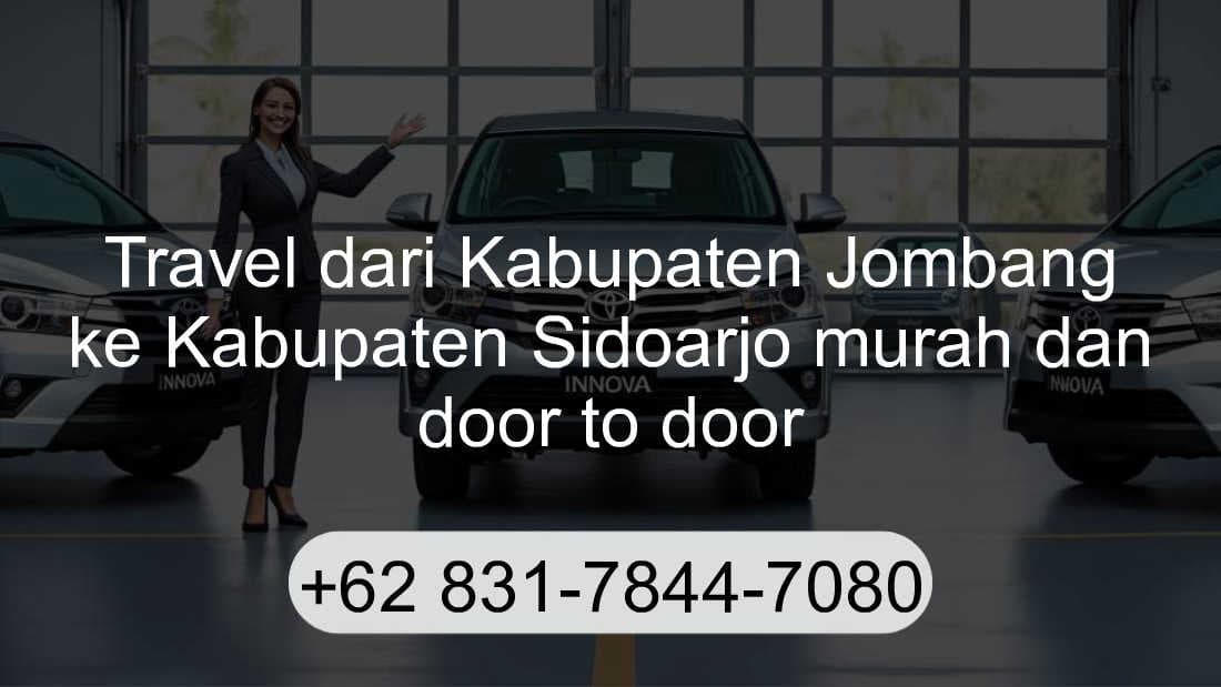 Travel Kabupaten Jombang Kabupaten Sidoarjo