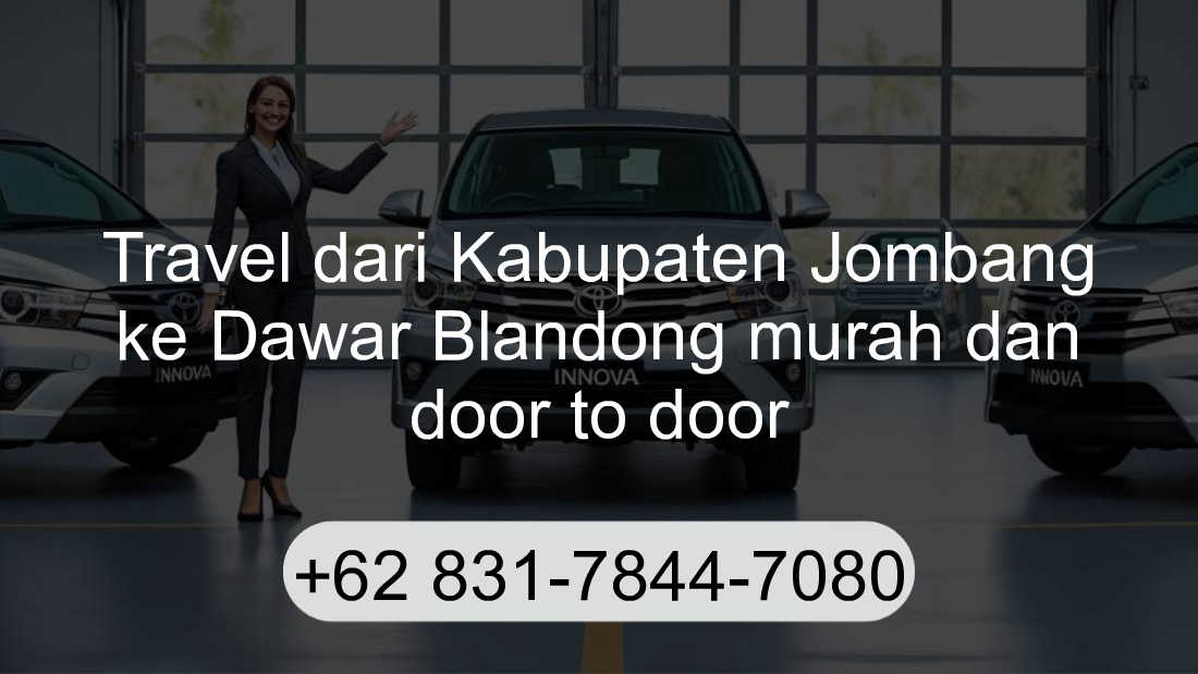 Travel Kabupaten Jombang Dawar Blandong