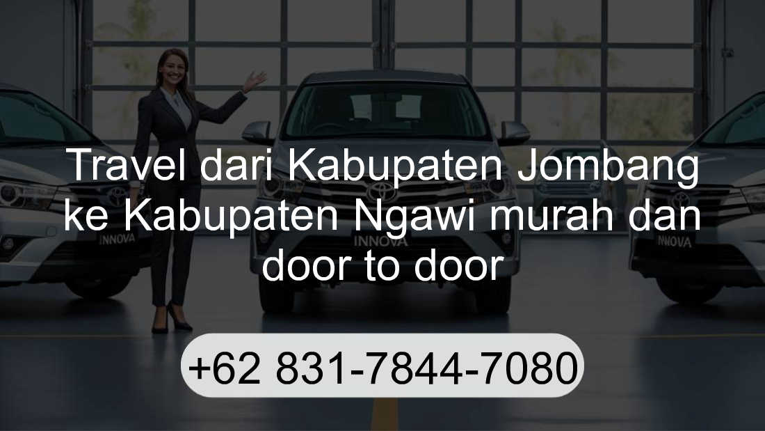 Travel Kabupaten Jombang Kabupaten Ngawi