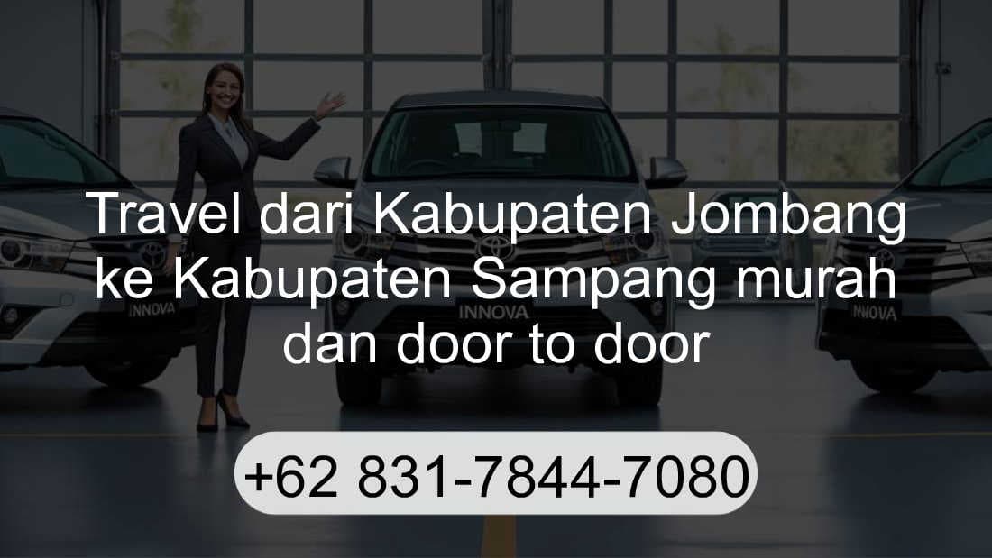 Travel Kabupaten Jombang Kabupaten Sampang