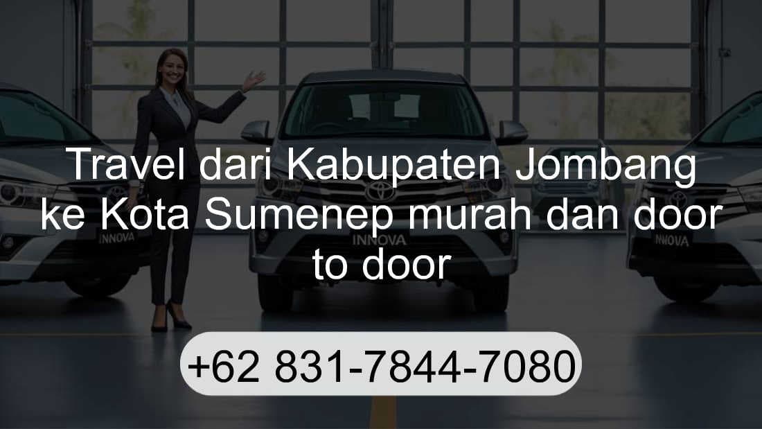 Travel Kabupaten Jombang Kota Sumenep