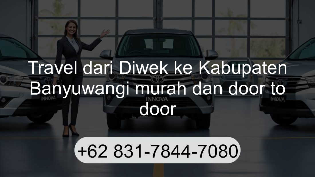 Travel Diwek Kabupaten Banyuwangi