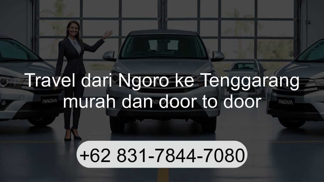 Travel Ngoro Tenggarang