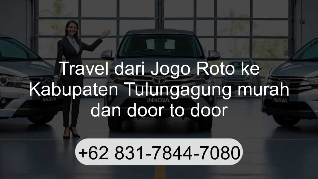 Travel Jogo Roto Kabupaten Tulungagung