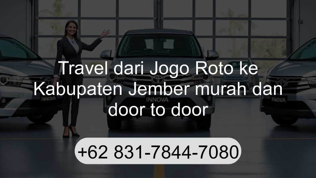 Travel Jogo Roto Kabupaten Jember