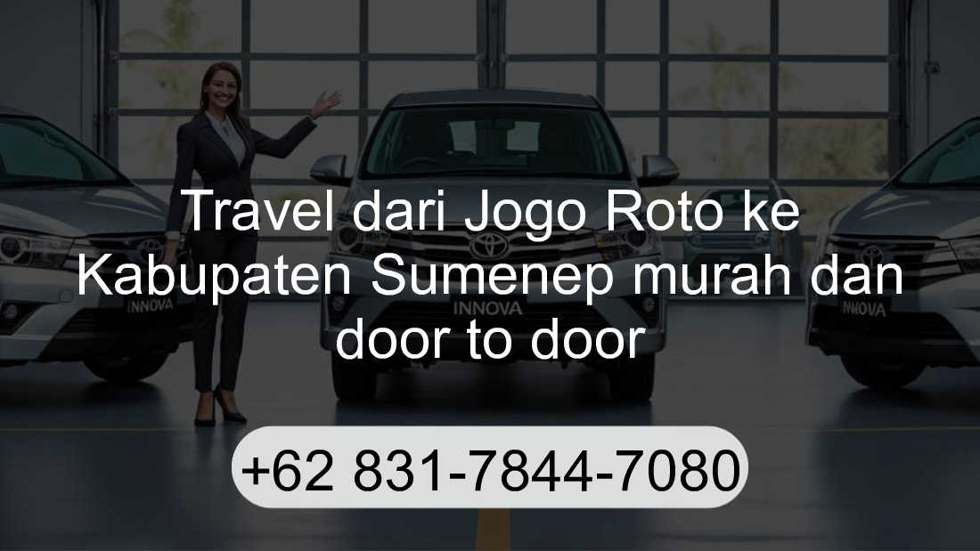 Travel Jogo Roto Kabupaten Sumenep