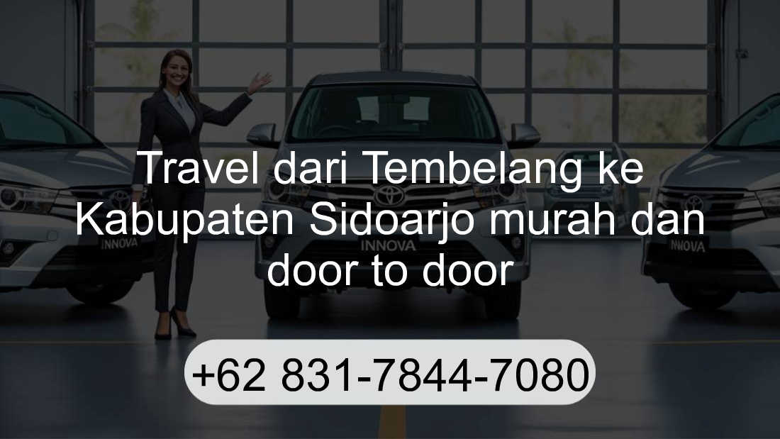 Travel Tembelang Kabupaten Sidoarjo