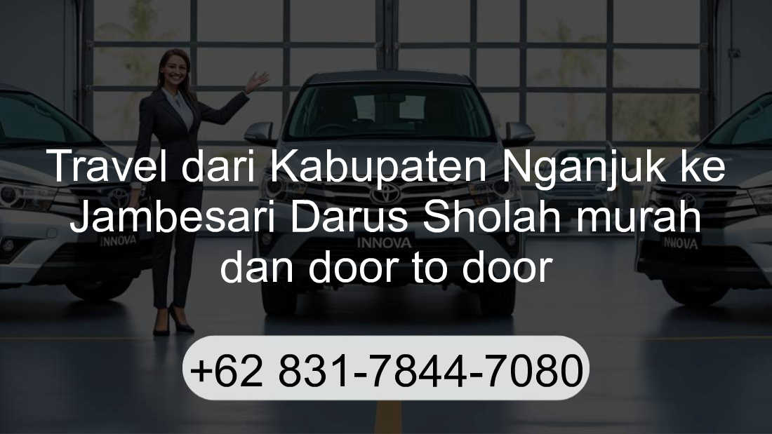 Travel Kabupaten Nganjuk Jambesari Darus Sholah