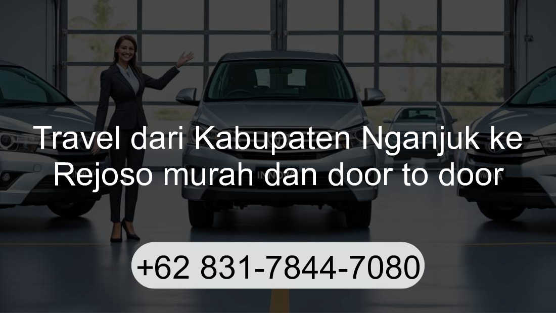 Travel Kabupaten Nganjuk Rejoso
