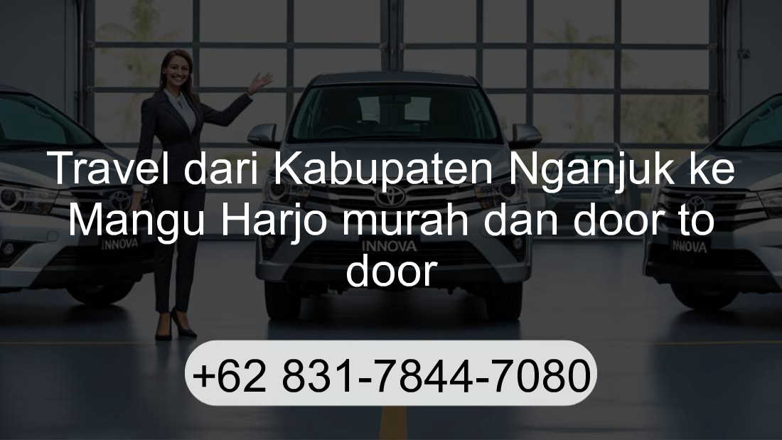 Travel Kabupaten Nganjuk Mangu Harjo
