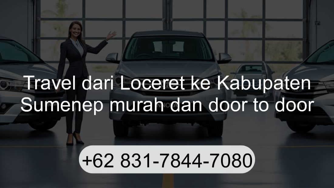 Travel Loceret Kabupaten Sumenep