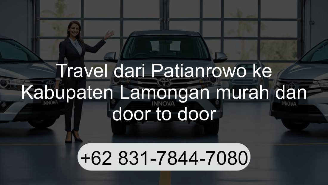 Travel Patianrowo Kabupaten Lamongan