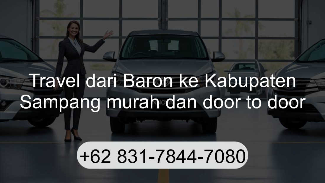 Travel Baron Kabupaten Sampang
