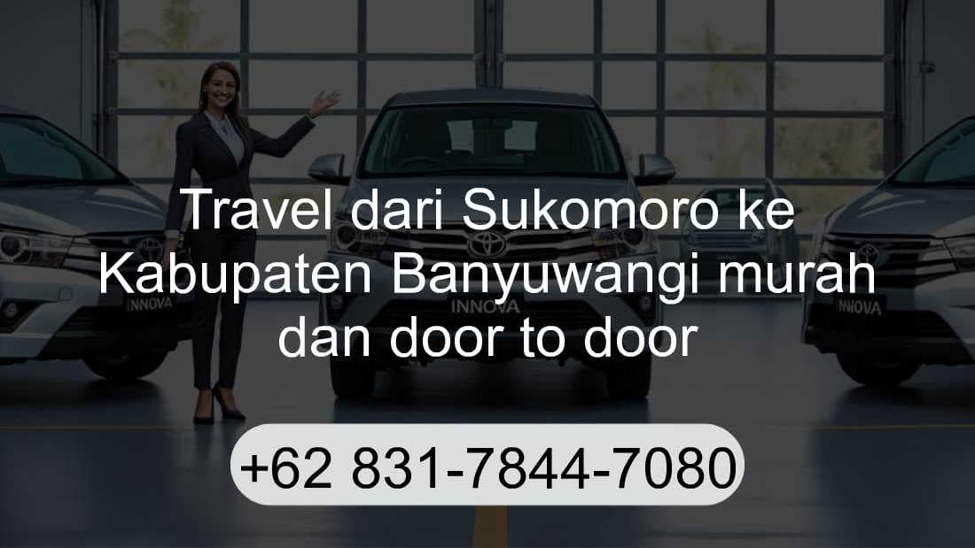 Travel Sukomoro Kabupaten Banyuwangi