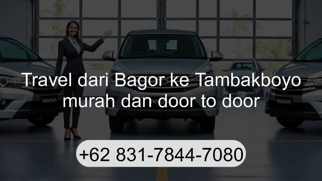 Travel Bagor Tambakboyo