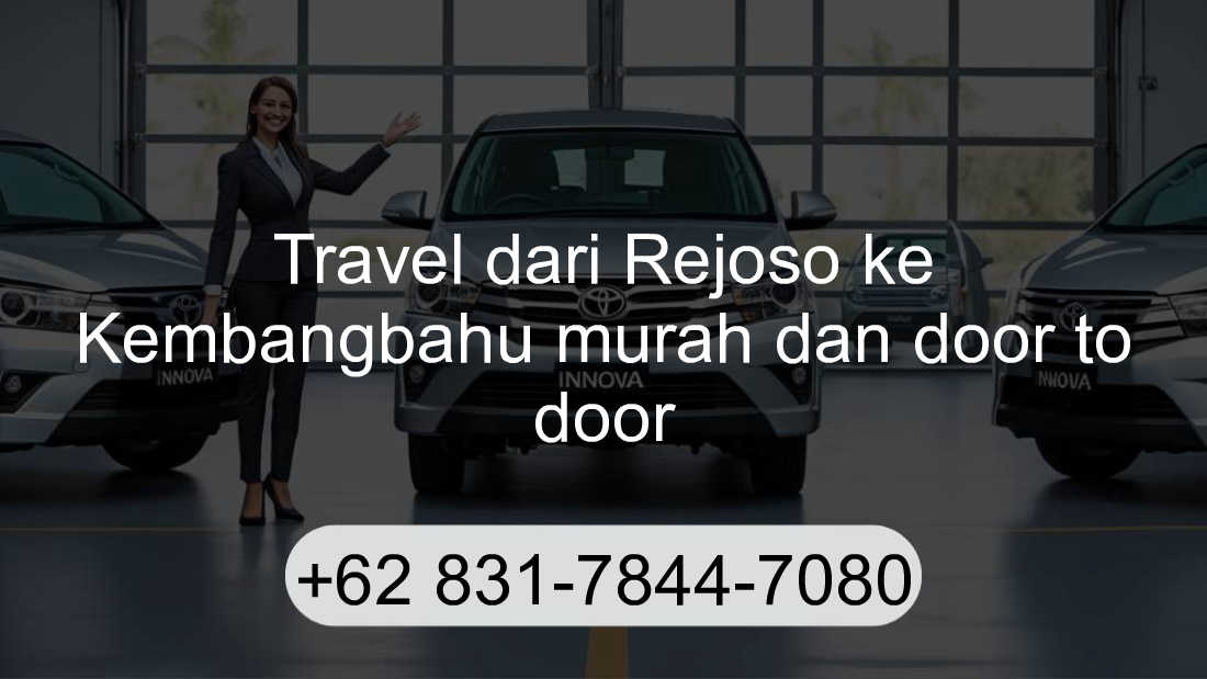 Travel Rejoso Kembangbahu