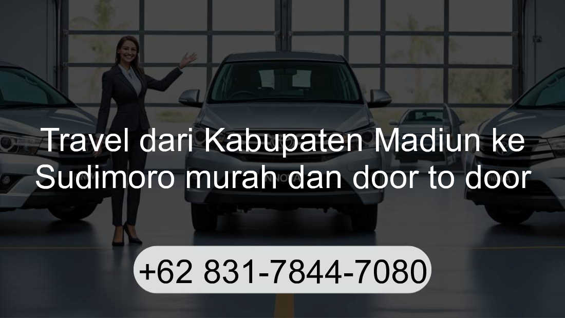 Travel Kabupaten Madiun Sudimoro