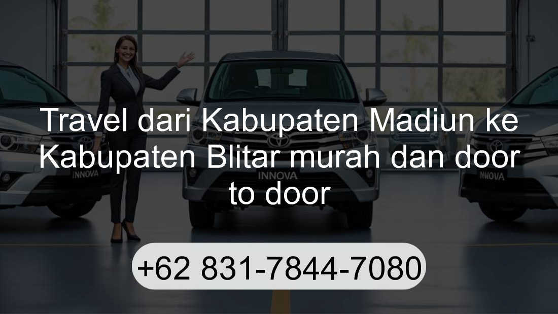 Travel Kabupaten Madiun Kabupaten Blitar