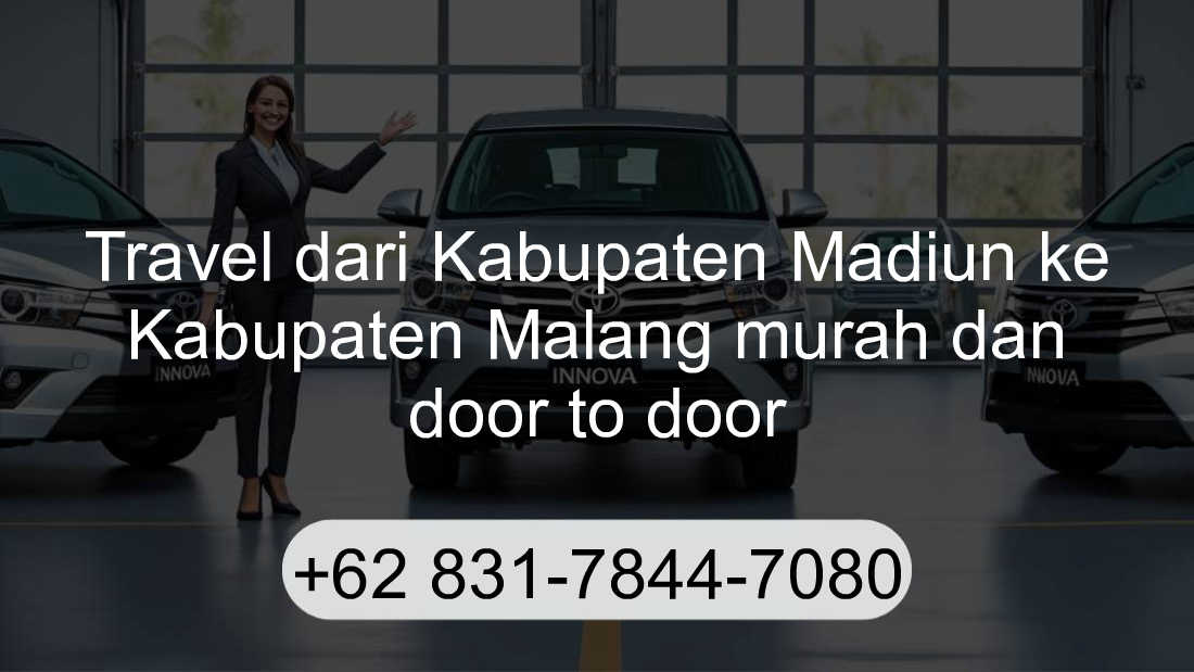 Travel Kabupaten Madiun Kabupaten Malang