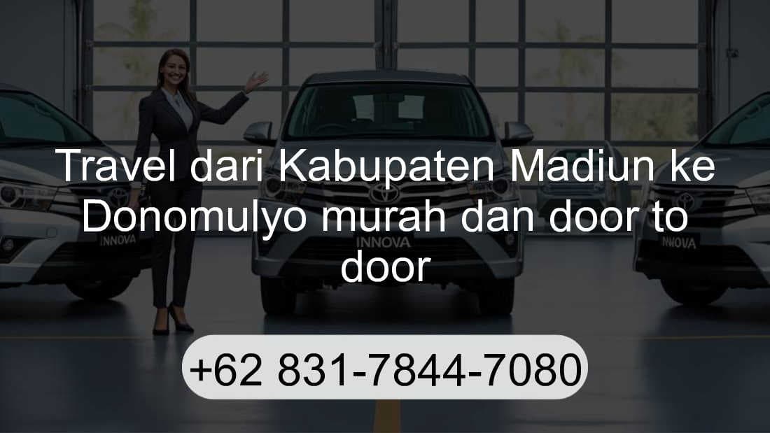 Travel Kabupaten Madiun Donomulyo
